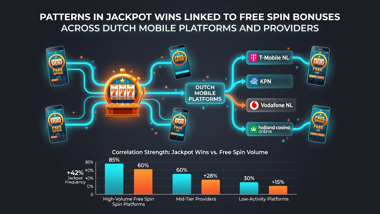Analyse van jackpotpatronen met free spin bonussen op Nederlandse mobiele apparaten